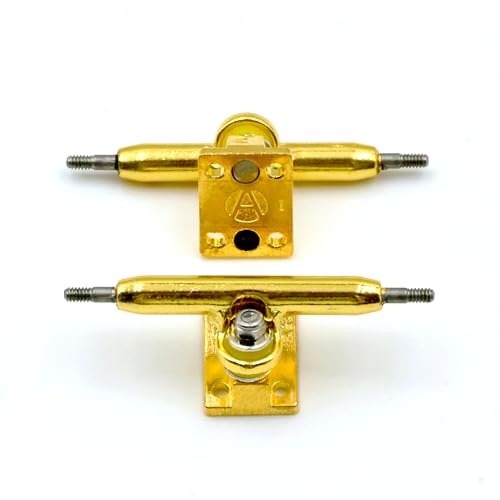 A1 Pro Fingerboard Trucks 36mm 34mm 32mm with New Base and Pivot Cup (32mm Gold) - color: 32mm Gold