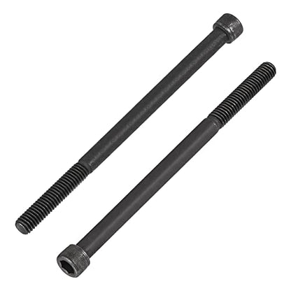 uxcell 3/8-16x6" Hex Socket Head Cap Screw Bolts 12.9 Grade Alloy Steel 5pcs - size: 3/8x6"