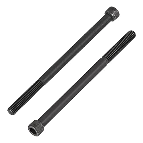 uxcell 3/8-16x6" Hex Socket Head Cap Screw Bolts 12.9 Grade Alloy Steel 5pcs - size: 3/8x6"