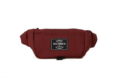 STATIC Chalk Bucket for rock climbing -Bouldering Chalk Bucket - color: Burgundy
