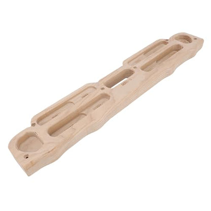 RiToEasysports Rock Climbing Hangboard, Wood Fingerboard for Strength Training, Finger Strength Builder for Bouldering, Pull Ups, Home Gym Climbers