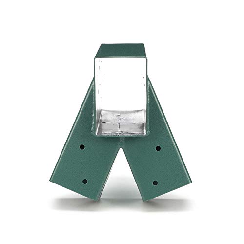 Eastern Jungle Gym Easy 1-2-3 A-Frame Swing Set Bracket, Green | Heavy Duty Swingset Bracket for Easy, Simple Installation | DIY Swing Set Part to Build Playground Sets for Backyards - style: A-Frame Swing Set Bracket