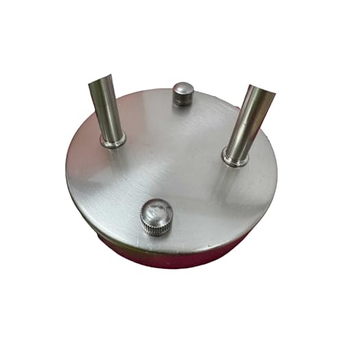 Shenmoyl Sand Nickel Base Fittings for Connecting walls to 2-Light Wall Light - size: 2-Light Base-Sand Nickel