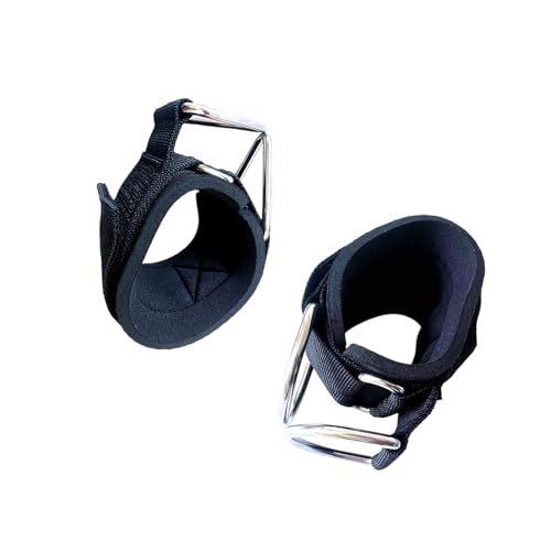 Durability Wrist Straps Heavy Type Exercise Resistance Band Accessory for Powerlifting Heavy Type Exercise Hand Straps - color: Silver D Buckle