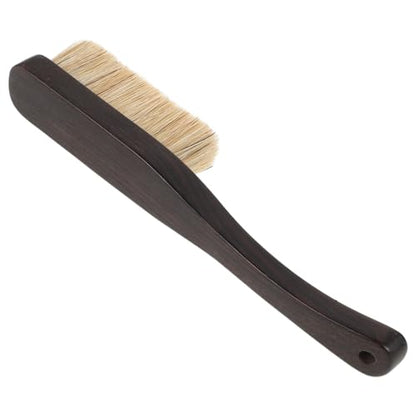 VANZACK Wooden Rock Climbing Brush with Fine Boar Bristles, Portable Chalk Brush for Wall Cleaning, Outdoor Bouldering Tool for Mountain Climbers and Beginners