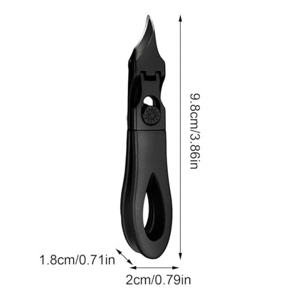 Eagle Beak Nail Clippers | Angled Nail Toenail Cutter | Anti-Splash Trimmer for Grooming Seniors Ingrown Adults Women Men Athletes Daily Manicure Pedicure Fingernail