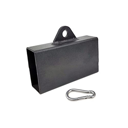 Pinch Block with Carabiner Devices Easy Using Finger Hanging Steel Grip Strength Training for Workout Forearm Training Gym Climbing, B