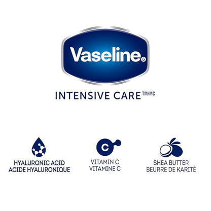 Vaseline Lotion, Intensive Care Nourishing Moisture 2-Pack – Moisturizer with Oat Extract + Ultra-Hydrating Lipids for Healing Extremely Dry Skin, 3.4 Oz Ea - size: 3.4 Ounce (Pack of 2)