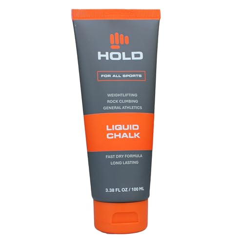 HOLD Sports Chalk Pure Friction Hybrid Bundle – Micronized Dry Powder & Unscented Liquid Chalk (2-Pack) – Professional Grade Pure Magnesium Carbonate for Climbing, Weightlifting, Gymnastics & Powerlif