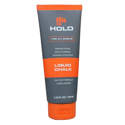 HOLD Liquid Sports Chalk for Climbing, Weightlifting, Gymnastics & Powerlifting – No Additives, Non-Toxic, Sweat-Resistant, Strong Grip Performance - style: Unscented