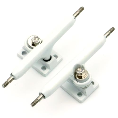 A1 Pro Fingerboard Trucks 36mm 34mm 32mm with New Base and Pivot Cup (36mm White) - color: 36mm White