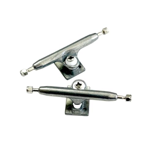 Fingerboard Trucks 1 Piece V3 Fingerplate Bracket Set, Reverse Kingpin, 29mm, 32mm, 34mm, 36mm(36mm Polished) - color: 36mm Polished