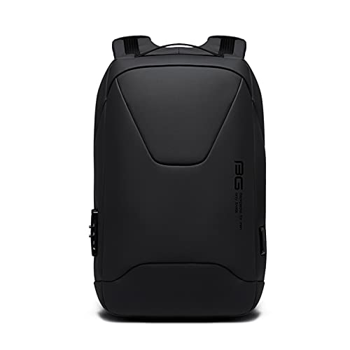 FANDARE Anti-Theft Backpack Business Daypacks fits 15.6 Inch Laptop Travel Large Backpack with USB Charging Port Waterproof Computer Bag Bookbag for Women Men Notebook Black - color: Black