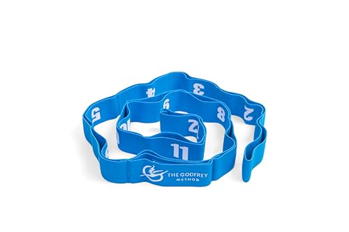 Multi Loop Stretch Band, Dance, Gymnastics, Cheerleading, 13 Loops, The Godfrey Method - color: Blue