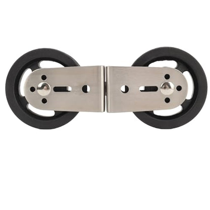 Cable Pulley System, Two Way Pulley Block, Stainless Steel Silent Bearing, Suitable for pulldown attachments on Home Fitness Equipment. - size: Plastic