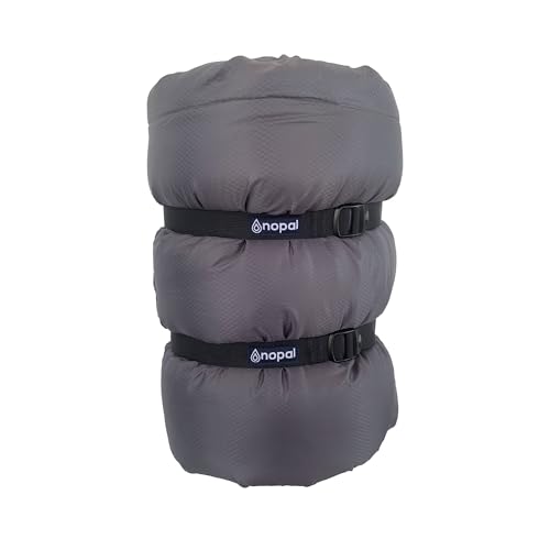 Tie-Down Straps Nylon with Alloy Buckle for Camping, Sleeping Bags, Bike Cargo, Sport Utility, Backpack
