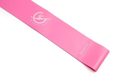 Pink Mini Loop Bands - Resistance Training - Dance - Exercise - Physical Therapy - color: Pink