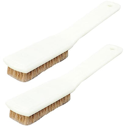 2Pcs Bouldering Brush Sturdy Handle and Coarse Boar Hair Bristles for Rock Climbing and Chalk Cleaning Sturdy Stone Cleaning Tool for Climbing Sports