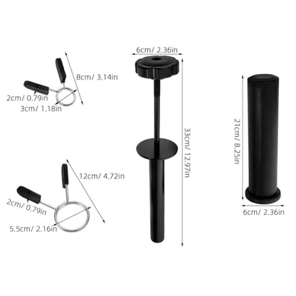 Barbell Weightlifting Loading Pin Steel Weight Pin for Gym Equipment Weight Plate Rack and Organizer Fitness Accessory for Strength Training