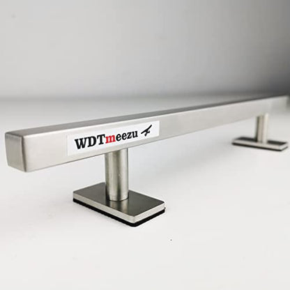 Fingerboard Flat Rail Professional Prop for Finger Skateboard Made of Metal 10" Long
