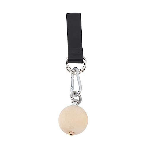 ZJchao Pull Up Ball, Pull Up Grips Pull Up Training Hanging Ball 2PCS Pull Up Ball Stainless Steel and Pine Climbing Holds Pull Up Power Training Ball with Hook for Health and Fitness