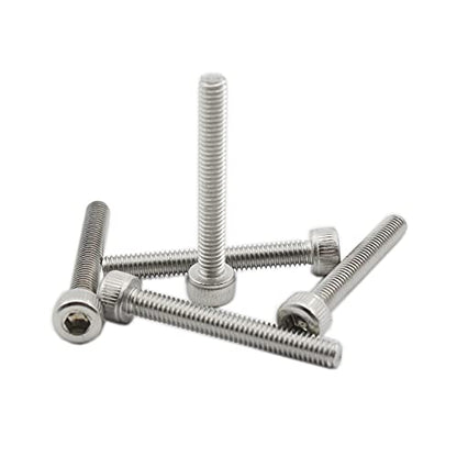 20 PCS Socket Head Cap Screws, TTZEZE 304 Stainless Steel Metric Machine Bolts Hex Socket Screw, Socket Drive Bright Finish Full Machine Threads for Shelf Chair Desk Install Repair (M4x30mm) - color: M4, size: 30mm
