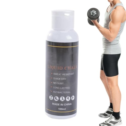 Workout Chalk for Hands Fast Drying Anti-Slip Hand Powder | Weightlifting Anti-Skid Chalk for Rock Climbing Badminton Weightlifting Gymnastics Fitness Tennis Golf - color: White