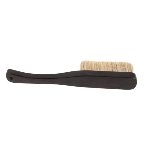 Operitacx Climbing Chalk Brush with Dense Boar Hair Bristles Wooden Handle Chalk Removal Tool for Outdoor Rock Climbing Bouldering Grip Cleaning Equipment for Climbers
