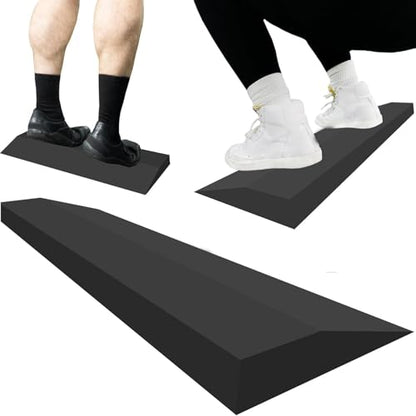 Squat Wedge Block Anti Slip Wide Squat Ramp for Strength Practice Home Gym