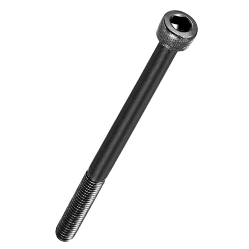 25pcs Socket Head Cap Screws - [M5-0.8 x 75mm] Alloy Steel Black Oxide Grade 12.9 Internal Hex Screw for 3D Printer Furniture Industrial Use, Black - size: M5-0.8x75mm
