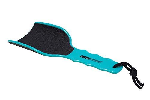 Onyx Professional Double Sided Curved Foot File Removes Dry, Dead Skin, Callus Remover & Makes Feet Smoother - color: No Color, size: 1 Count (Pack of 1)