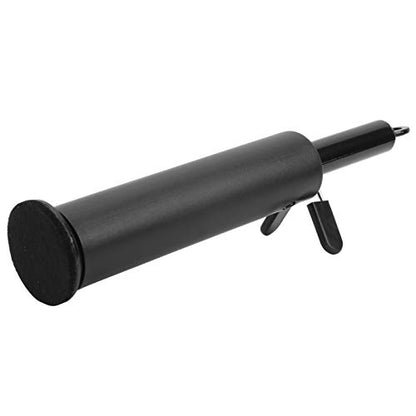 Barbell Loading Pin Support Rod Heavy Duty Steel Construction for Weight Lifting Forearm Training Black 12.6 Inch 250 lbs Capacity