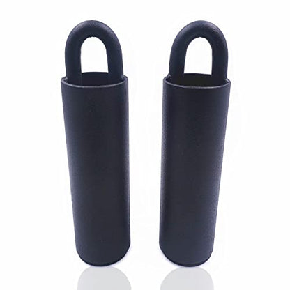 Pull Up Grips Set with Hanging Straps and Strong Carabiner, Finger Strengthener，Forearm, Biceps, Ninja Warrior, Back Muscles Training - color: Iron rod