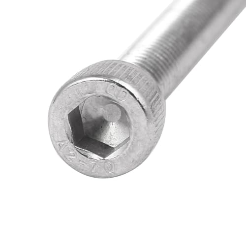 TOP-VIGOR 6Pcs M6-1.0 x 80mm Hex Socket Head Cap Screws, Allen Socket Drive DIN912, 304 Stainless Steel Replacement Machine Fastener Screws for Bicycle Motorcycle Machine Repairment - size: M6 x 80mm x 6pc