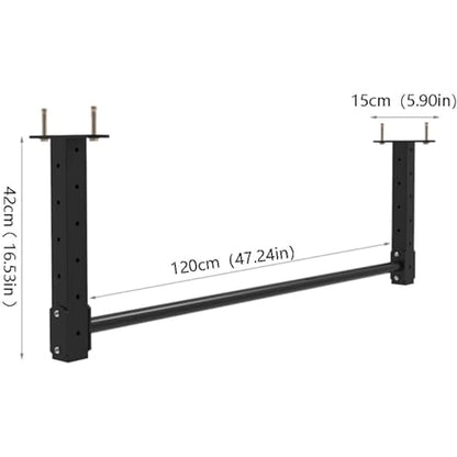 Ceiling Mount Chin Up Bar Ceiling Mounted Garage Pull Up Bar Height Adjustable