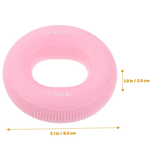 Finger Extension Exerciser Hand Grip Ring for Muscle Strengthening Silicone Fitness Training Tool Hand Grip Strengthener for Tennis Climbing Guitar Player