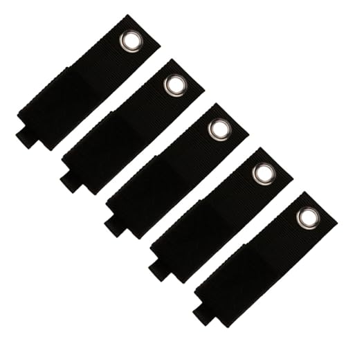 5PCS Pack Securing Belt Reinforced Nylon Binding Strap Perfect for Outdoor Activity and Stable Equipment Stabilization Strong Polyamide Belt - color: 50x330mm