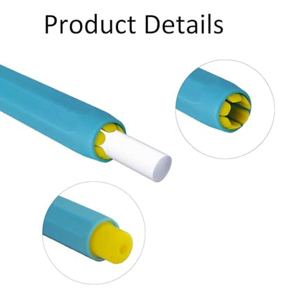 Plastic Chalk Holders Set, Adjustable Chalk Covers for Teachers, Students, Office Use, Blackboard and Drawing Board(Colorful)
