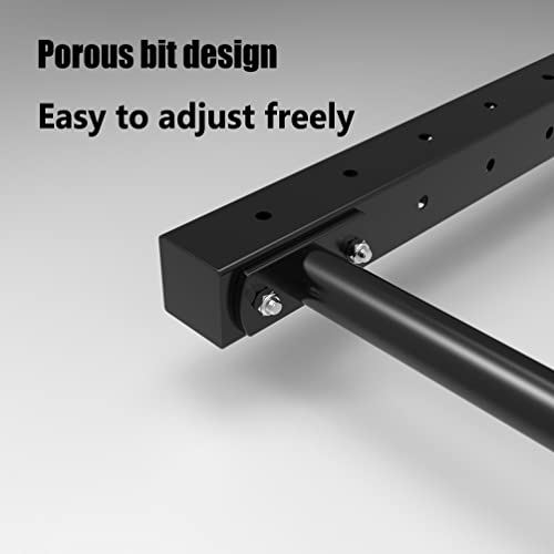 Pull-Up Bars Wall-Mounted Chin Up Bar, Ceiling Horizontal Bar, Home Gym Training Equipment, Multiple Splicing Suspension Bars, Safe Load 300kg，98CM - size: 98CM