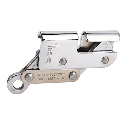 Fall Prevention Self Locking Device Built in Spring Multiple Function Rope Grab with Strong Loading Capacity Made by Alloy Steel for Rock Climbing