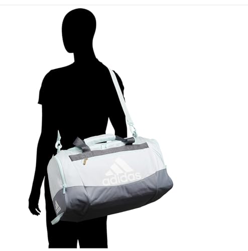 adidas Unisex Defender 4.0 Gym Duffel Bag for Men and Women - color: Team Onix Grey, style: Large (110l)