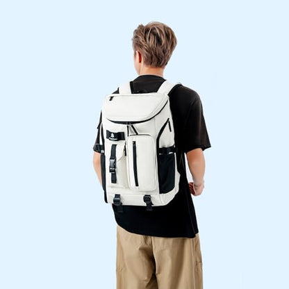 Kalesi Gym Duffle Bag Backpack 4-Way Waterproof with Shoes Compartment for travel Sport Hiking laptop - color: 02-forest Green