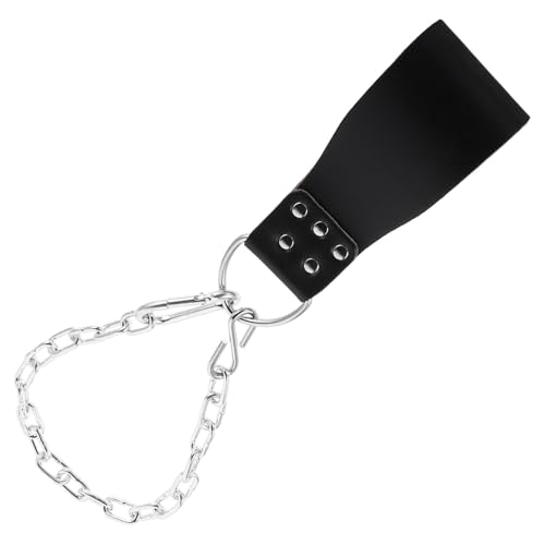 MAGICLULU Weighted Pull-up Belt with Iron Chain for Men, Heavy-duty Workout Dip Belt for Weightlifting and Bodybuilding, Strength Training Waist Support for Gym and Powerlifting
