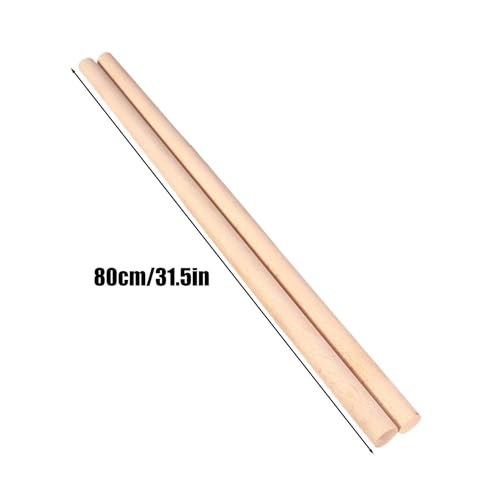 Exercise Stick | Yoga Fitness Stick | Stretch Mobility Pole - for Athletes Beginners Professionals Bedroom Home Office Gym Studio - color: 80cm