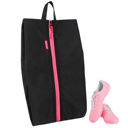 Smell Proof Shoe Bags for Travel & Sports Odor Resistant, Waterproof Storage for Gym, cycling,Soccer, Golf,Shoe Bags Fits Girls Durable Zipper Closure