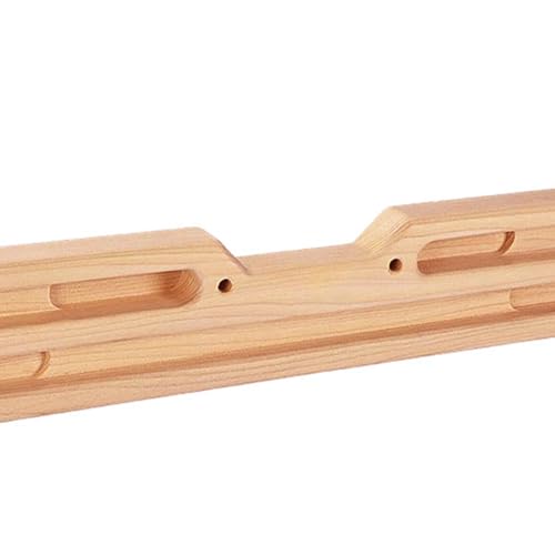 Climbing Training Board with Rope, Rock Climbing Trainer Fingerboard, Rock Climbing Grip Board for Hand Forearm Strength