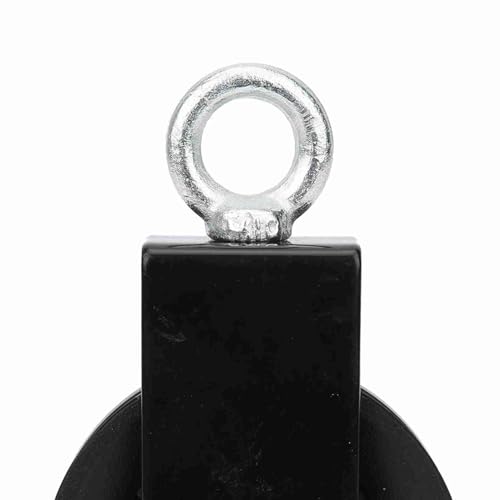 Fitness Bracket Pulley, PP Hanging Wheel Set for DIY Gym Pulley System, Equipment Replacement, Hoist