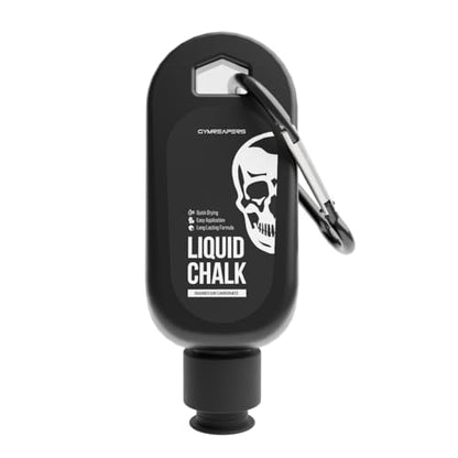 Gymreapers Liquid Chalk - Gym Chalk for Weightlifting, Powerlifting, Gymnastics, Rock Climbing, Tennis - Long Lasting Mess Free Sweat Resistant Workout Chalk - style: 50ML - 1 Pack
