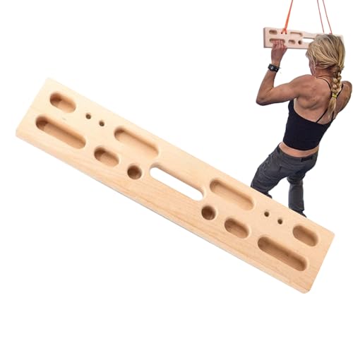 Rock Climbing Board Multi-Grip Heavy Duty | Climbing Hangboard Doorway Mount for Climbers Beginner Men Women Home Gym Indoor Fitness Workout