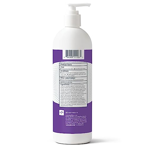 Medline Remedy Clinical Skin Cream, Vanilla Scent (16 fl oz), 2 Count, Moisturizing Face and Body Cream for All Ages, Paraben & Sulfate Free, Quick Absorbent Formula, Hypoallergenic Skin Moisturizer - size: 16 Fl Oz (Pack of 2)